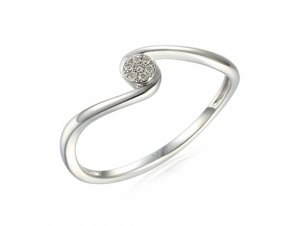 Diamantový zlatý prsten Ruby (Materiál šperku Žluté zlato, Velikost 46)