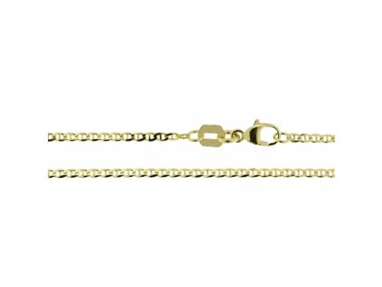 Můstkový zlatý řetízek Nella, různé délky