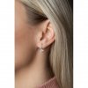 Jednoduché zlaté náušnice Siri se zirkonem (Materiál šperku Žluté zlato)