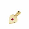 Zlatý přívěsek Millie se zirkonem (Materiál šperku Žluté zlato, Barevné varianty zirkonů Čirý zirkon)