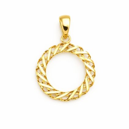 Zlatý přívěsek 22159