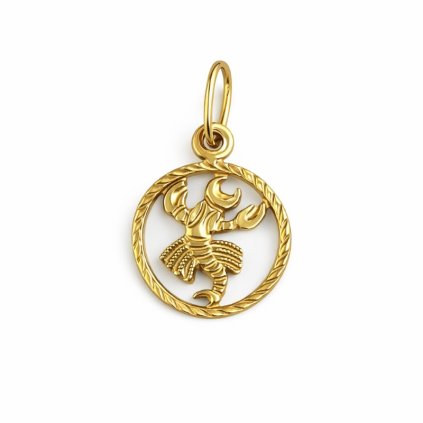 Zlatý přívěsek 21935 10Štír