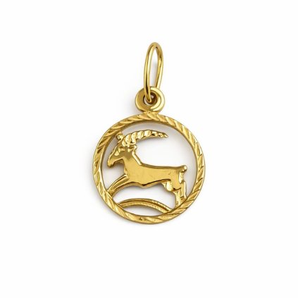 Zlatý přívěsek 21935 12Kozoroh