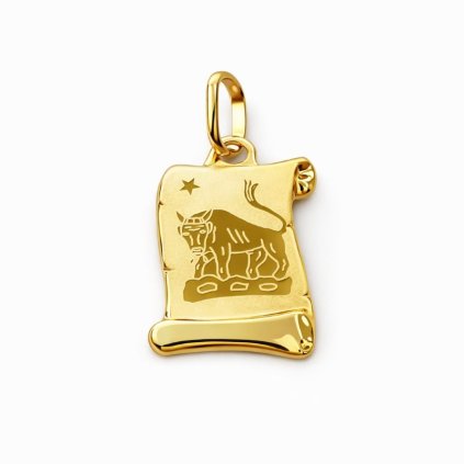 Zlatý přívěsek 34110067 Býk