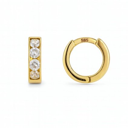 Zlaté náušnice 310100098