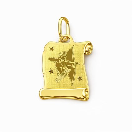 Zlatý přívěsek 34110091