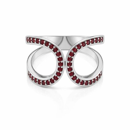 Stříbrný prsten 12107545012