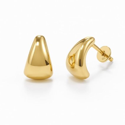 Zlaté náušnice 33462