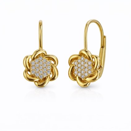 Zlaté náušnice 24459903113