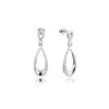 Stříbrné náušnice 333-21033