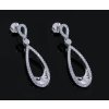 Stříbrné náušnice 333-21033
