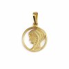 Zlatý přívěsek 22217 Panna