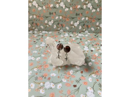 Náušnice s achátem