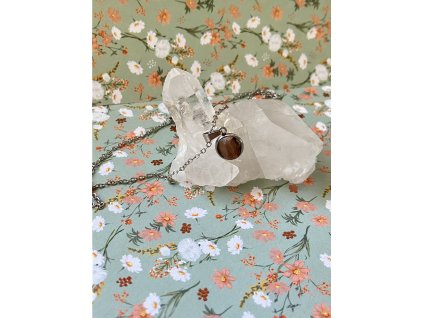 Řetízek s chalcedonem