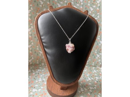 Řetízek se surovým ametystem