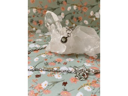 Řetízek s fluoritem