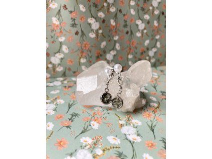 Náušnice s olivíny