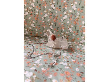 Řetízek s karneolem