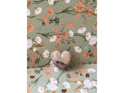 Hmatka srdce z ametystu