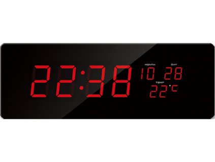 Digitální hodiny JVD červená čísla DH2.2