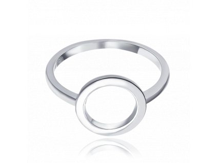 MINET Stříbrný prsten kroužek vel. 59