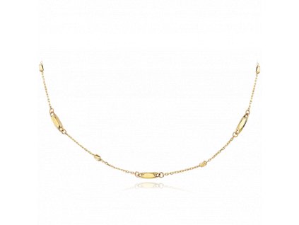 MINET Elegantní zlatý náhrdelník Au 585/1000 2,05g