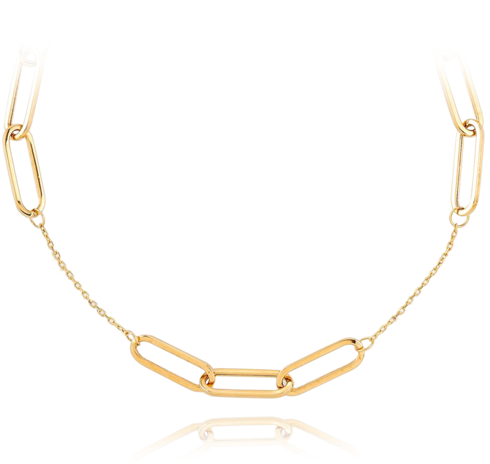 MINET Zlatý náhrdelník Au 585/1000 2,70g