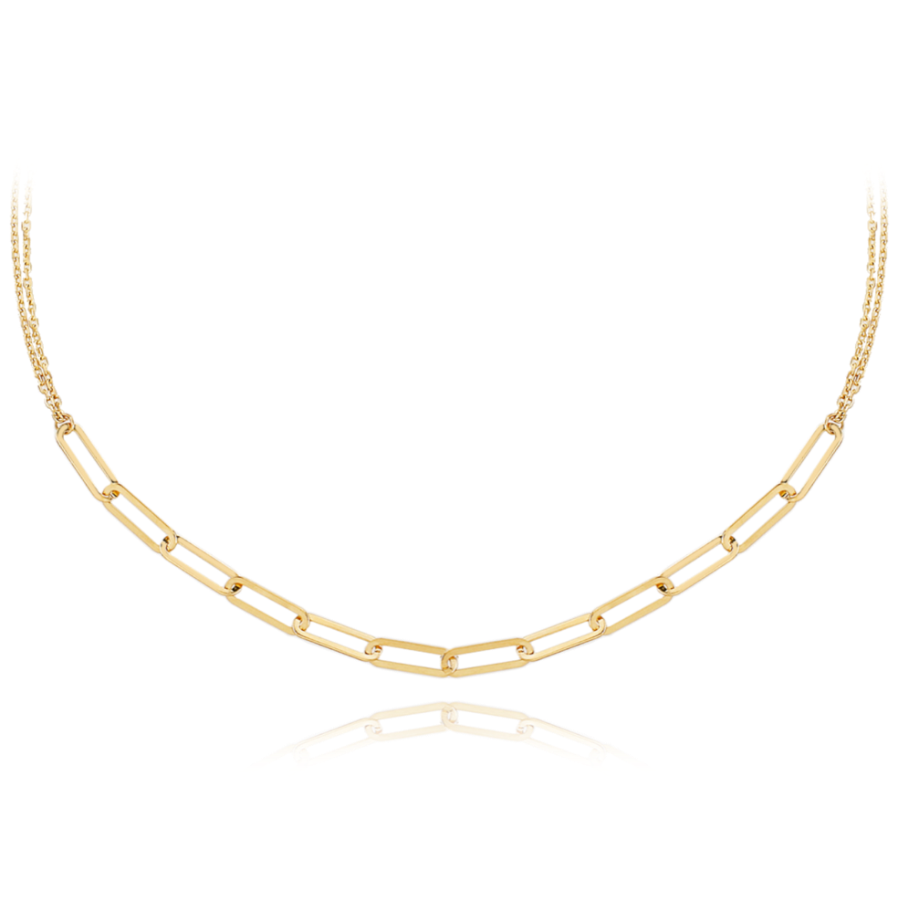MINET Zlatý náhrdelník Au 585/1000 2,80g