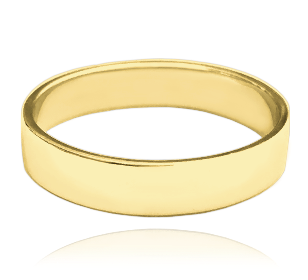 MINET Pozlacený stříbrný snubní prsten Velikost prstenu: 52