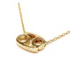 83124 1 pozlaceny nahrdelnik s priveskem znameni rak