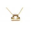 83133 pozlaceny nahrdelnik s priveskem znameni vaha