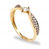 112209 zlaty zasnubni prsten zdobeny zirkony