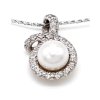 112356 1 zlaty privesek s perlou z bileho zlata