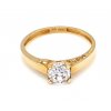 112389 1 zlaty zasnubni prsten se zirkonem