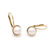 112623 1 zlate nausnice s prirodni perlou