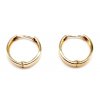 98400 hladke kruhove nausnice ze zluteho zlata 1 3cm