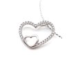 82266 1 privesek s dvojitym srdcem z rhodiovaneho stribra