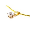 82386 2 drobny privesek s kubickym zirkonem