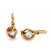 154203 zlate nausnice na klasicke zapinani zdobene zirkony