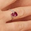 Prsten Brosway Fancy Passion Ruby FPR115 (Velikost 52)