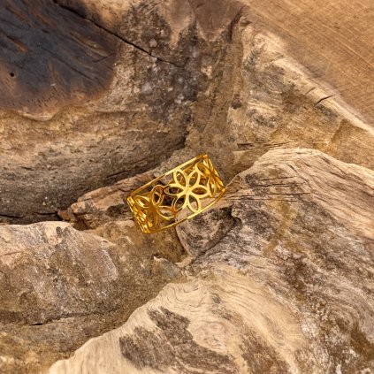 klenoty zeme prsten kvietok