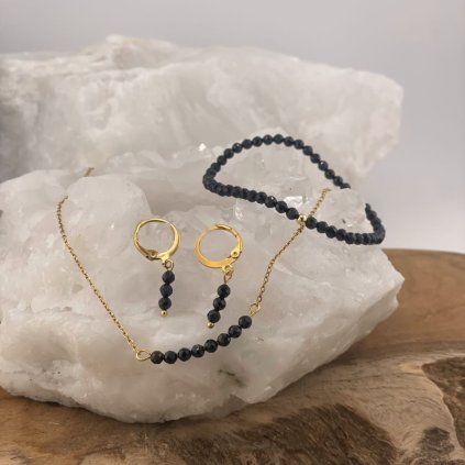 ocelove sperky turmalin set darcek klenoty zeme