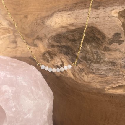 ocelove sperky akvamarin set darcek klenoty zeme nahrdelnik