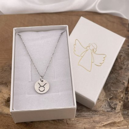 Býk - oceľová retiazka s príveskom