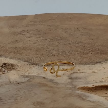 Lev ocelovyprsten klenoty zeme zlaty jemy