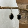 Onyx oval strieborne nausnice klenoty zeme