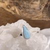 strieborny prsten Larimar klenoty zeme kvapka mala 5,56g c.53 62e 1