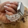 naramok Apple iWatch kristal Klenoty Zeme strieborny PREDANY