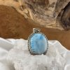 Larimar ornament set striebro klenoty zeme
