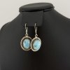 Larimar ornament set striebro klenoty zeme